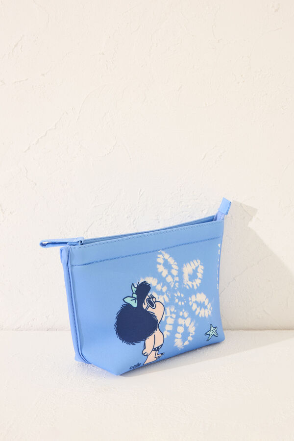 Womensecret Neceser pequeño azul Mafalda azul