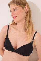 Womensecret Brasier de encaje negro LOVELY ' premamá ' negro