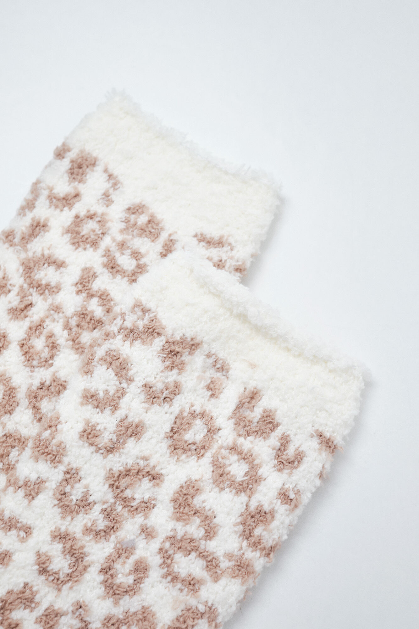 Women'secret Calcetines largos estampado animal caf&eacute;
