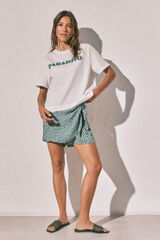 Women'secret Short anudado verde