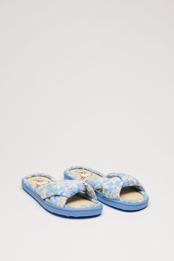 Womensecret Zapatillas casa lazada Snoopy estampado