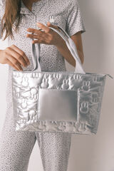 Women'secret Neceser metálico Miffy gris