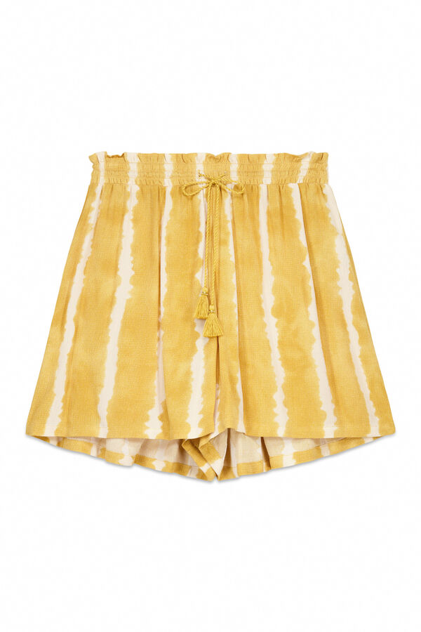 Womensecret Pantalón con estampado tie-dye estampado