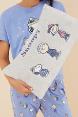 Womensecret Cojín tacto suave Snoopy gris