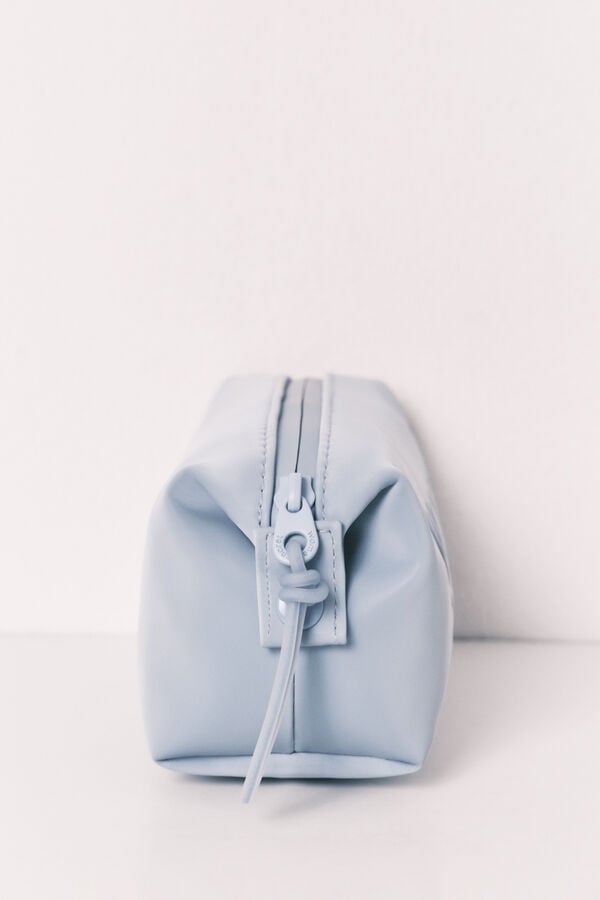 Women'secret Neceser peque&ntilde;o de goma azul azul