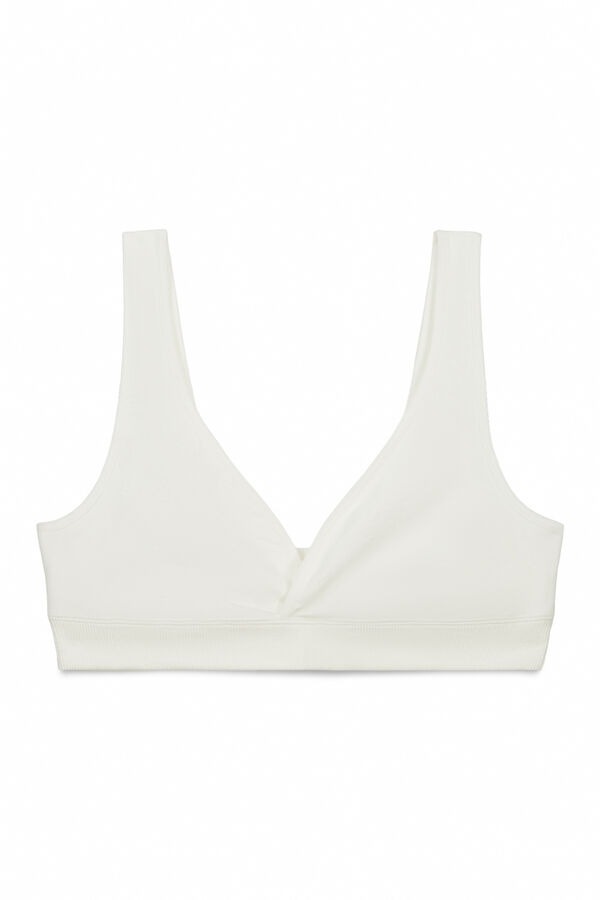 Women'secret Brasier maternity halter cruzado blanco FANTASTIC marfil