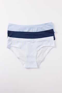 Womensecret Pack 3 panties clásicos algodón  kaki
