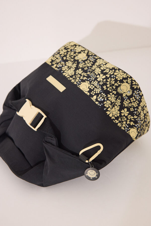 Womensecret Bolsa térmica para alimentos Mr. Happy negro