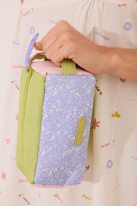 Womensecret Neceser bolsa con hojas multicolor estampado