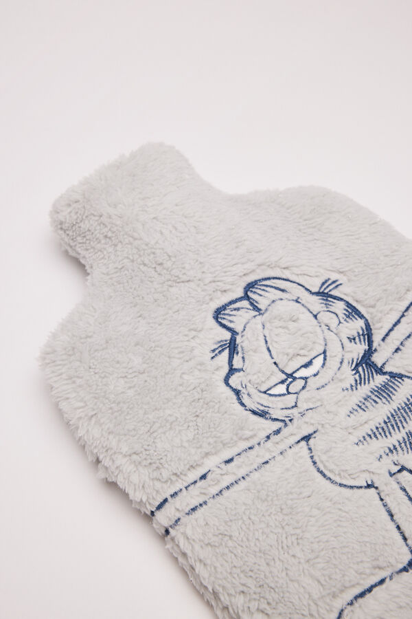 Womensecret Bolsa agua pelo Garfield gris