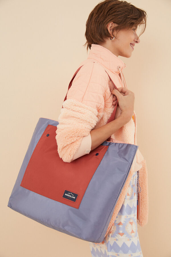 Womensecret Bolsa grande multicolor estampado