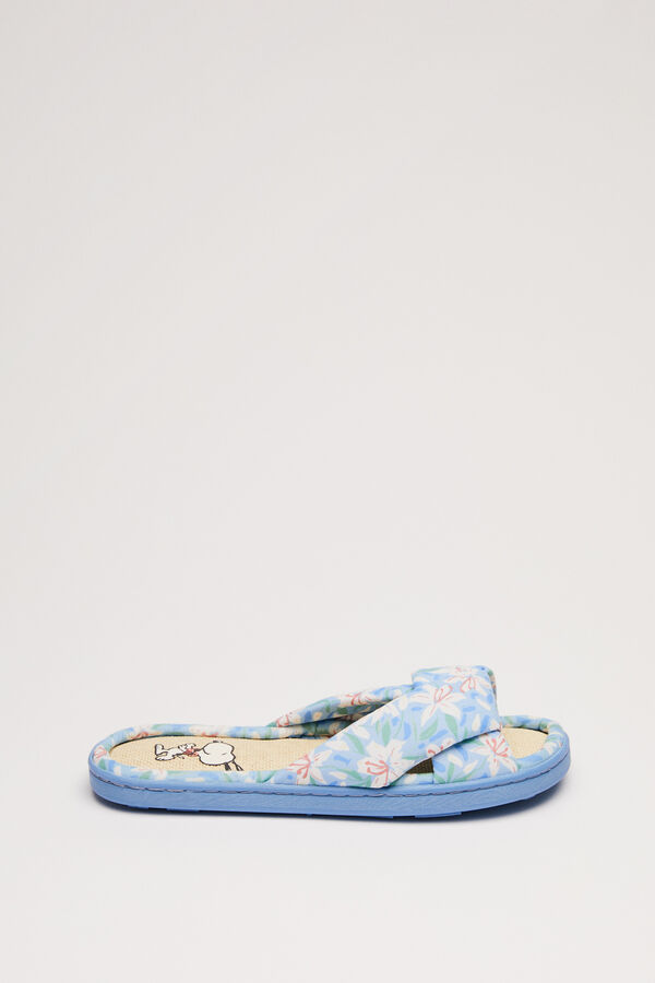 Womensecret Zapatillas casa lazada Snoopy estampado