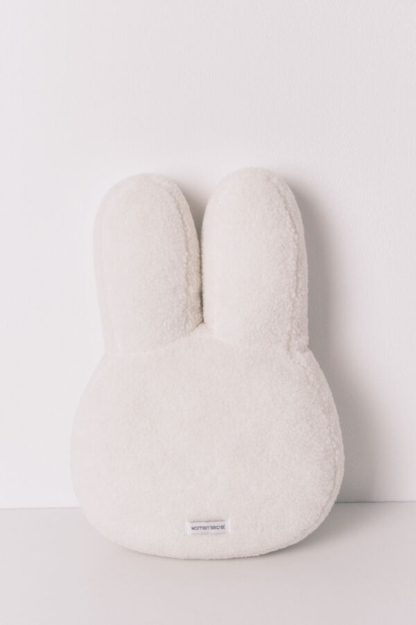 Women'secret Cojín de borrego 3D Miffy marfil