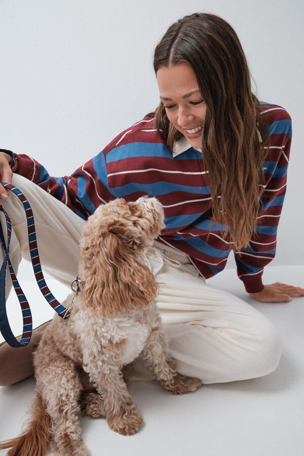 Women'secret Correa para perro de rayas estampado