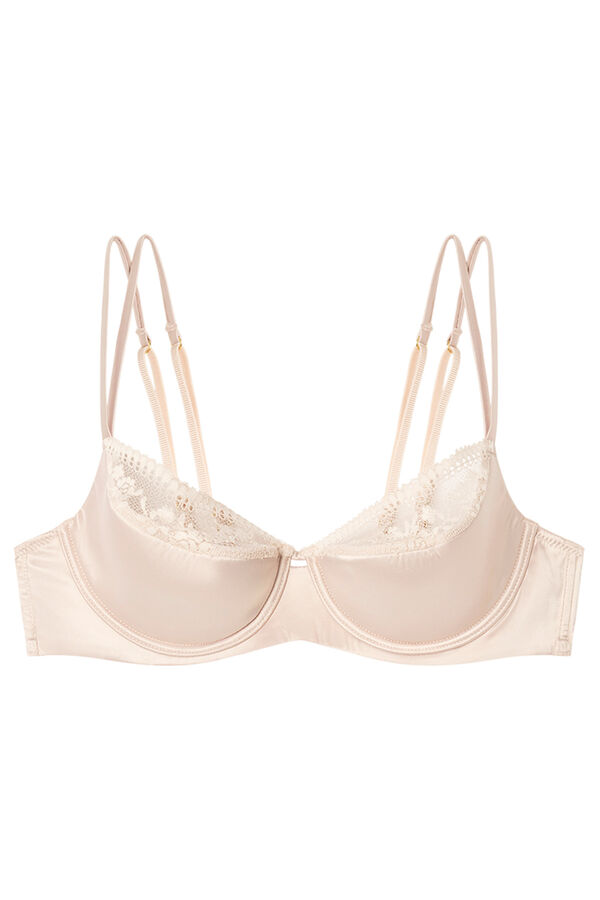 Womensecret Brasier clásico BEAUTIFUL encaje rosa rosa