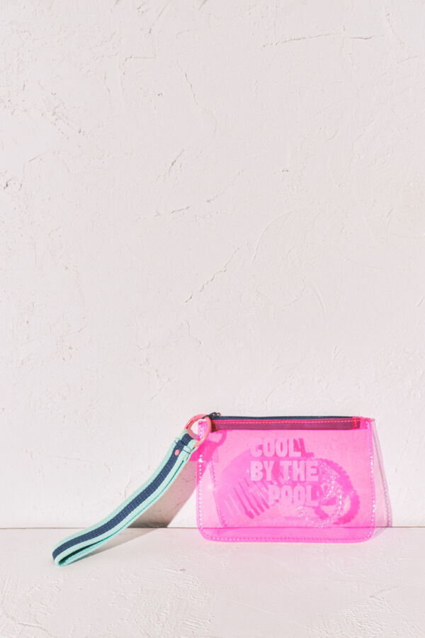Women'secret Bolsa con cierre rosa rosa