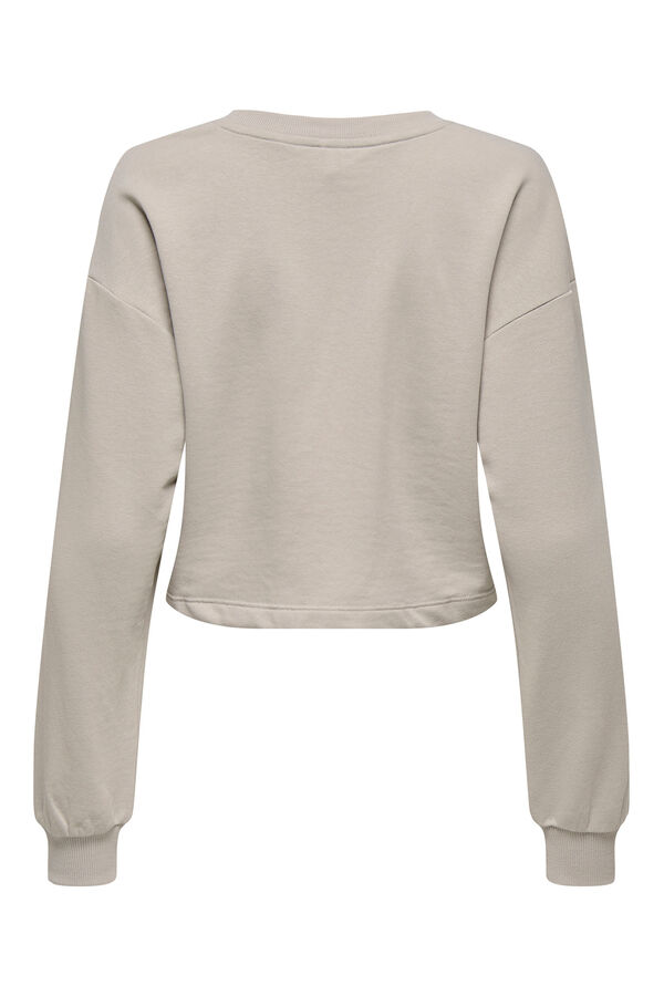 Only Play Sudadera corta gris