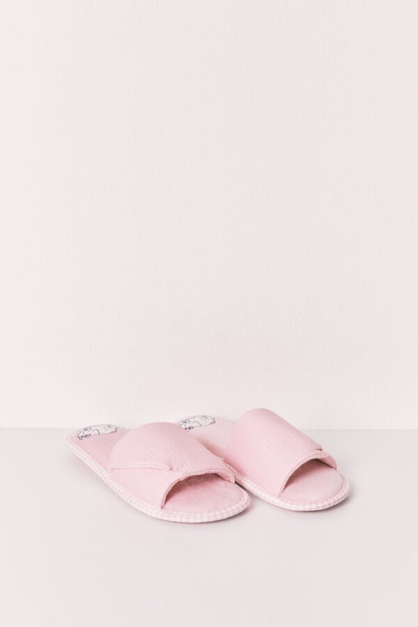 Women'secret Pantuflas Hello Kitty rosa rosa