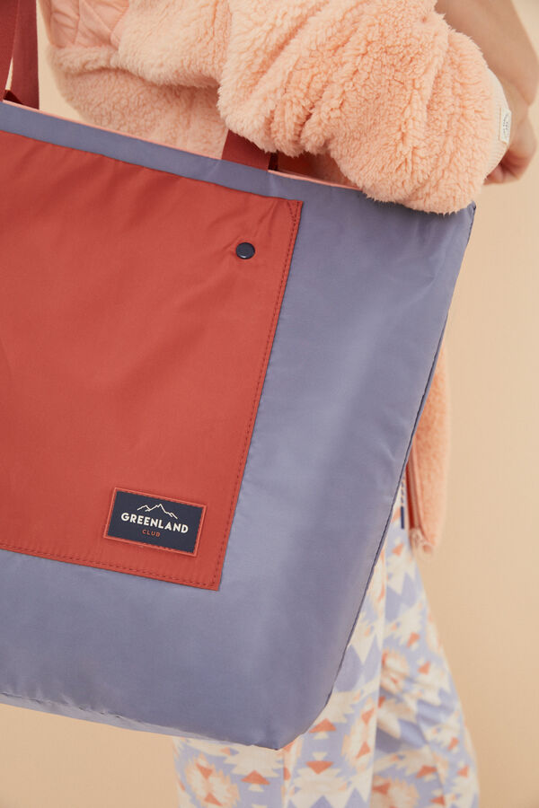 Womensecret Bolsa grande multicolor estampado