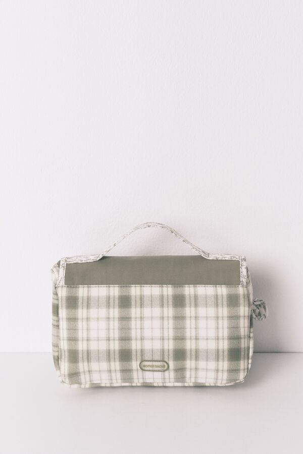 Womensecret Gran neceser con percha verde de Snoopy estampado