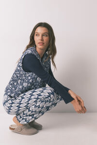 Women'secret Pijama larga camisera manga ancha