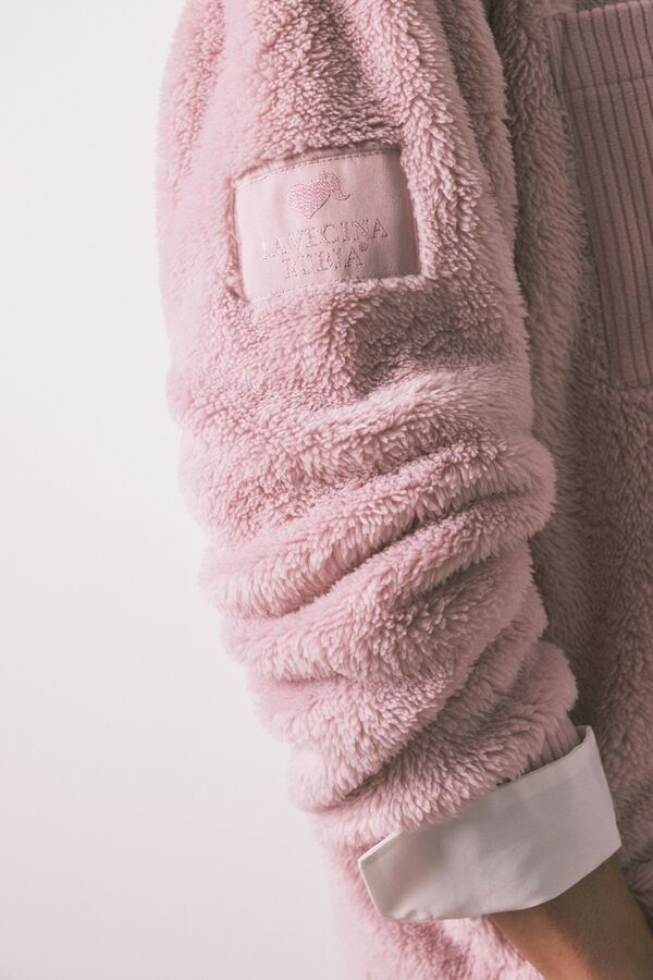 Women'secret Bata rosa esponjosa rosa