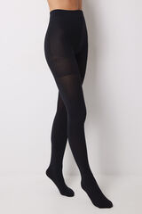 Womensecret Pantimedia modeladora negra 90 DEN negro