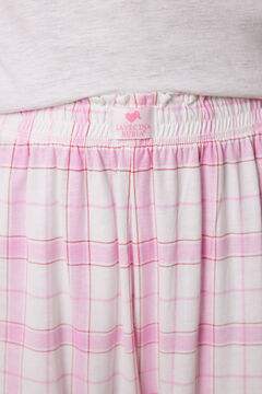 Womensecret Pijama 100% algodón La Vecina Rubia gris
