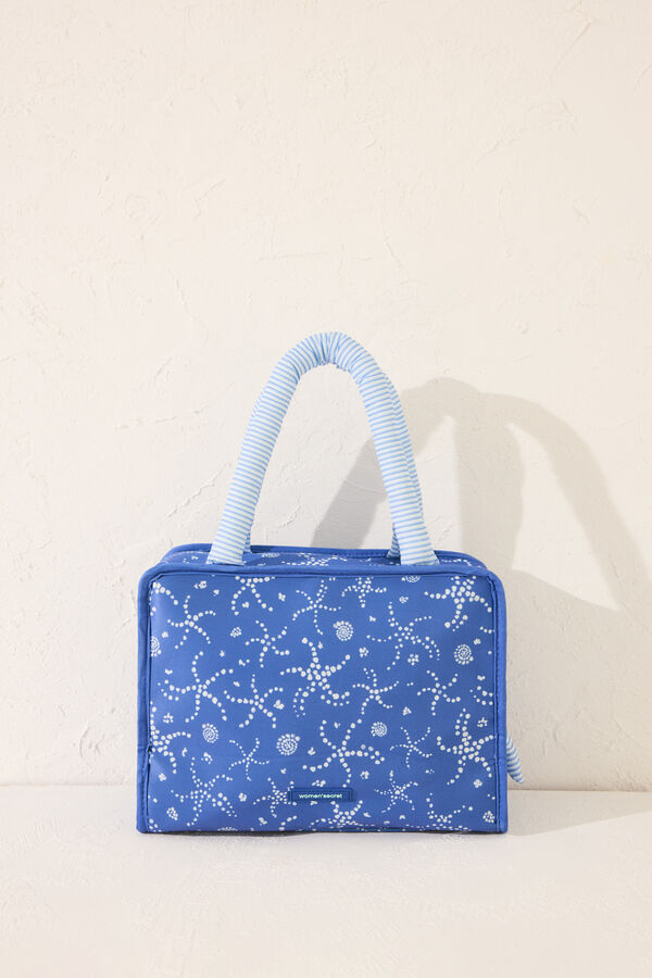 Womensecret Bolsa grande Mafalda azul, bolsa azul