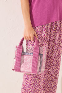 Womensecret Pack de neceseres con estampado multicolor estampado