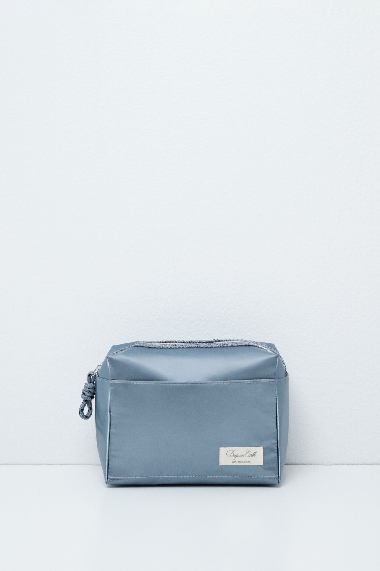 Women'secret Neceser mediano acolchado plateado