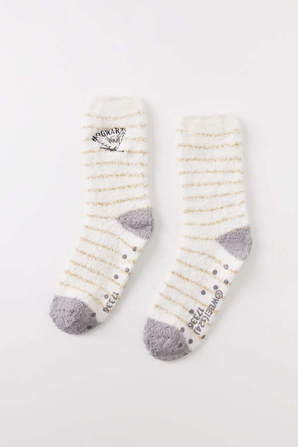 Womensecret Calcetines largos Hedwig pelo    blanco