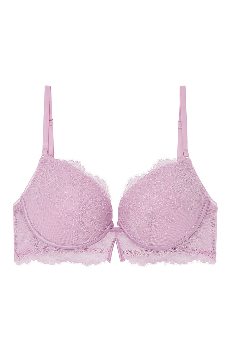 GORGEOUS Brasier push up encaje lila Brasieres WomenSecret MX