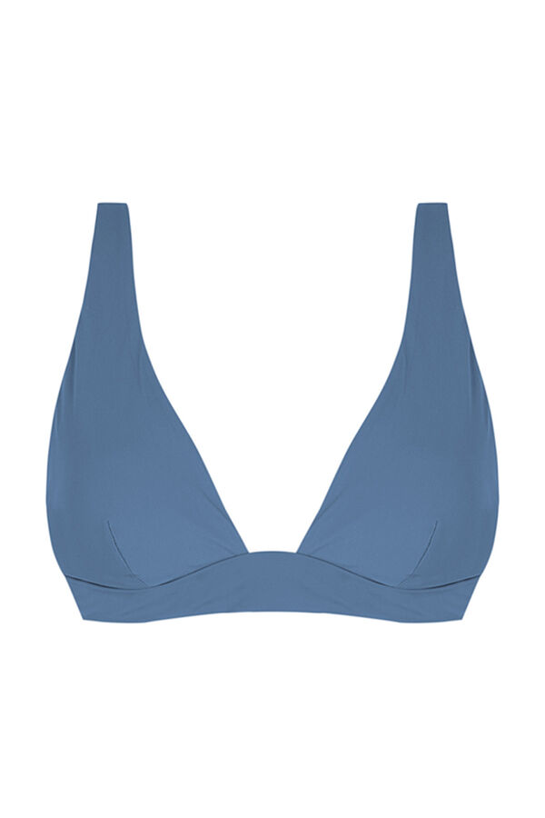 Womensecret Top bikini halter azul azul