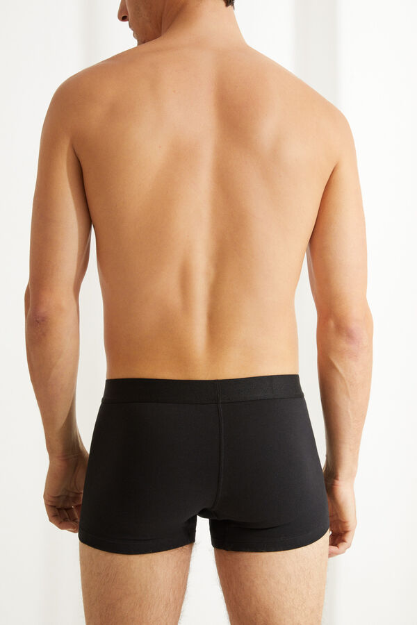Womensecret Pack 3 calzones bóxer algodón negro negro