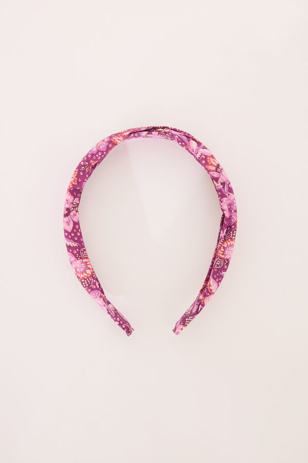 Womensecret Diadema con estampado multicolor estampado