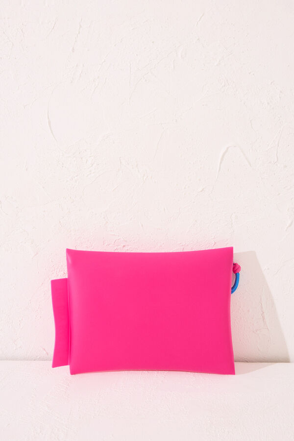 Womensecret Bolsa de traje de baño bikini impermeable fucsia fucsia