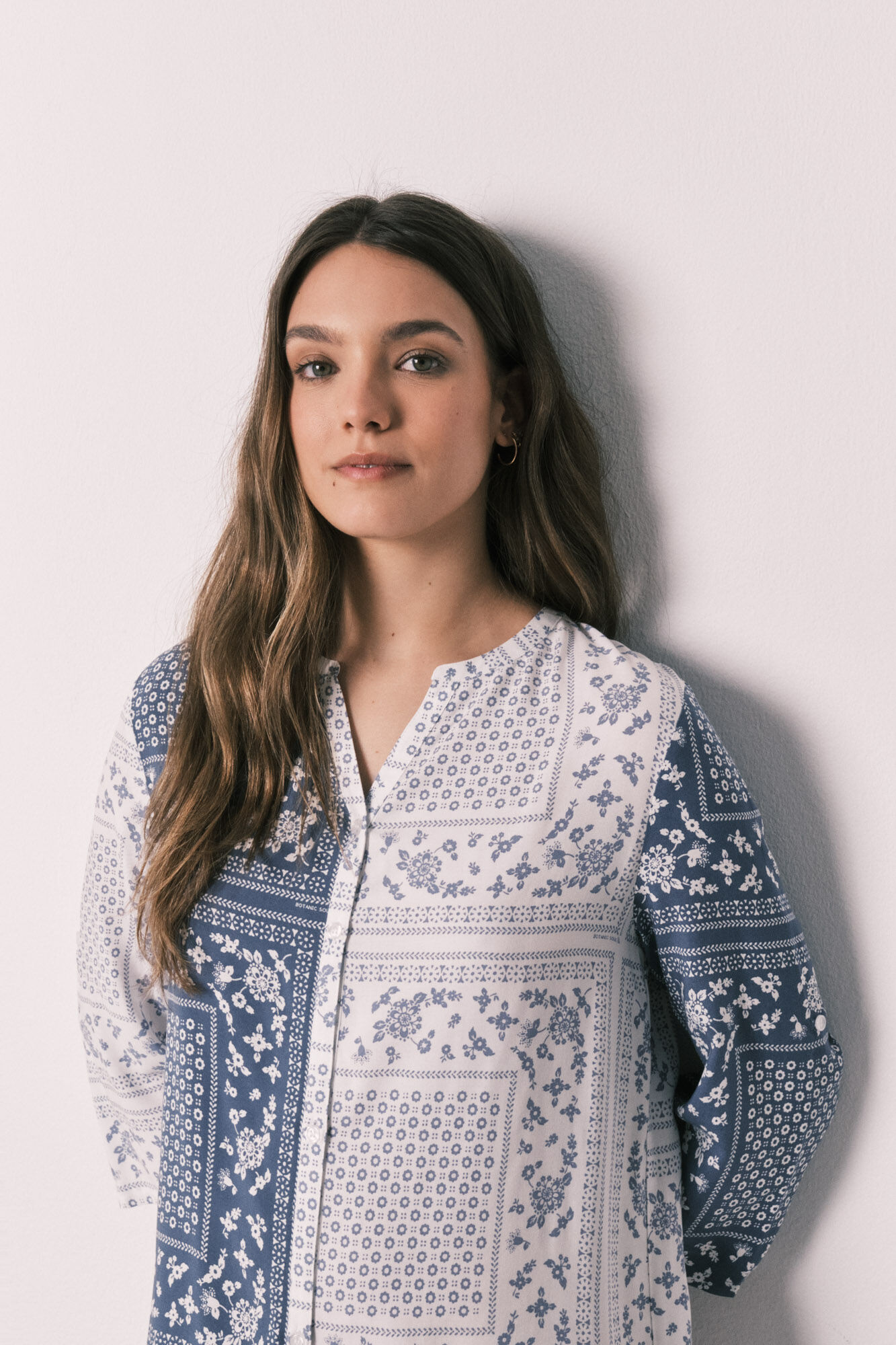 Women'secret Playera de dormir estampado bandana