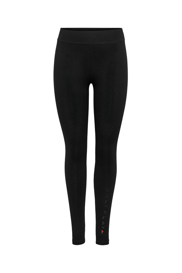 Only Play Legging largo elástico negro