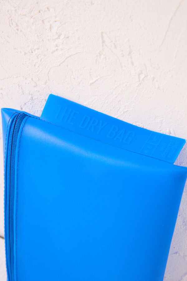 Womensecret Bolsa de traje de baño bikini impermeable azul azul