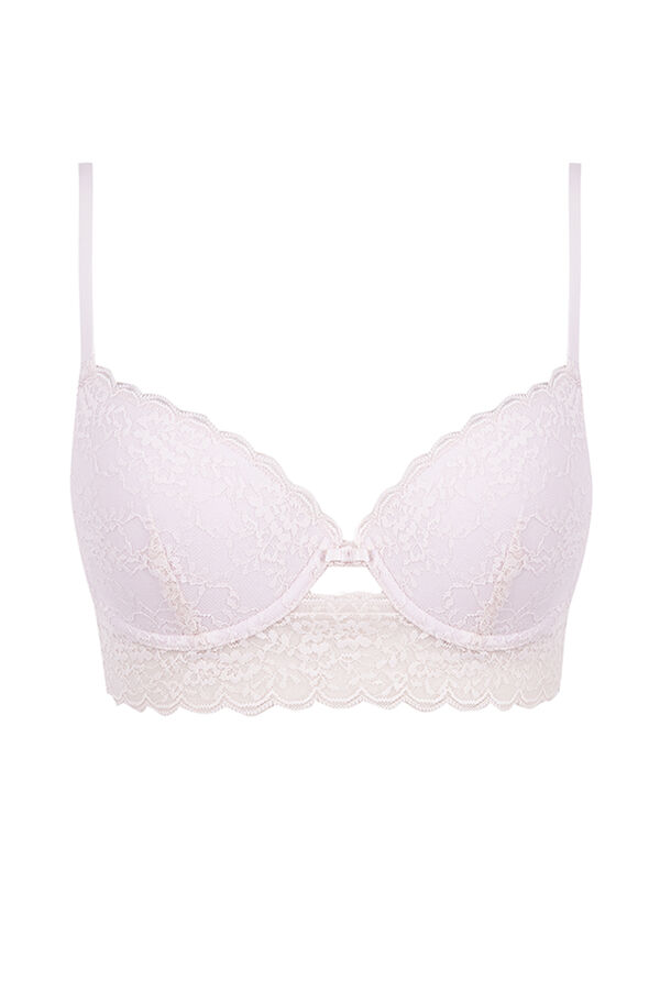 Womensecret BEAUTIFUL brasier encaje rosa claro rosa
