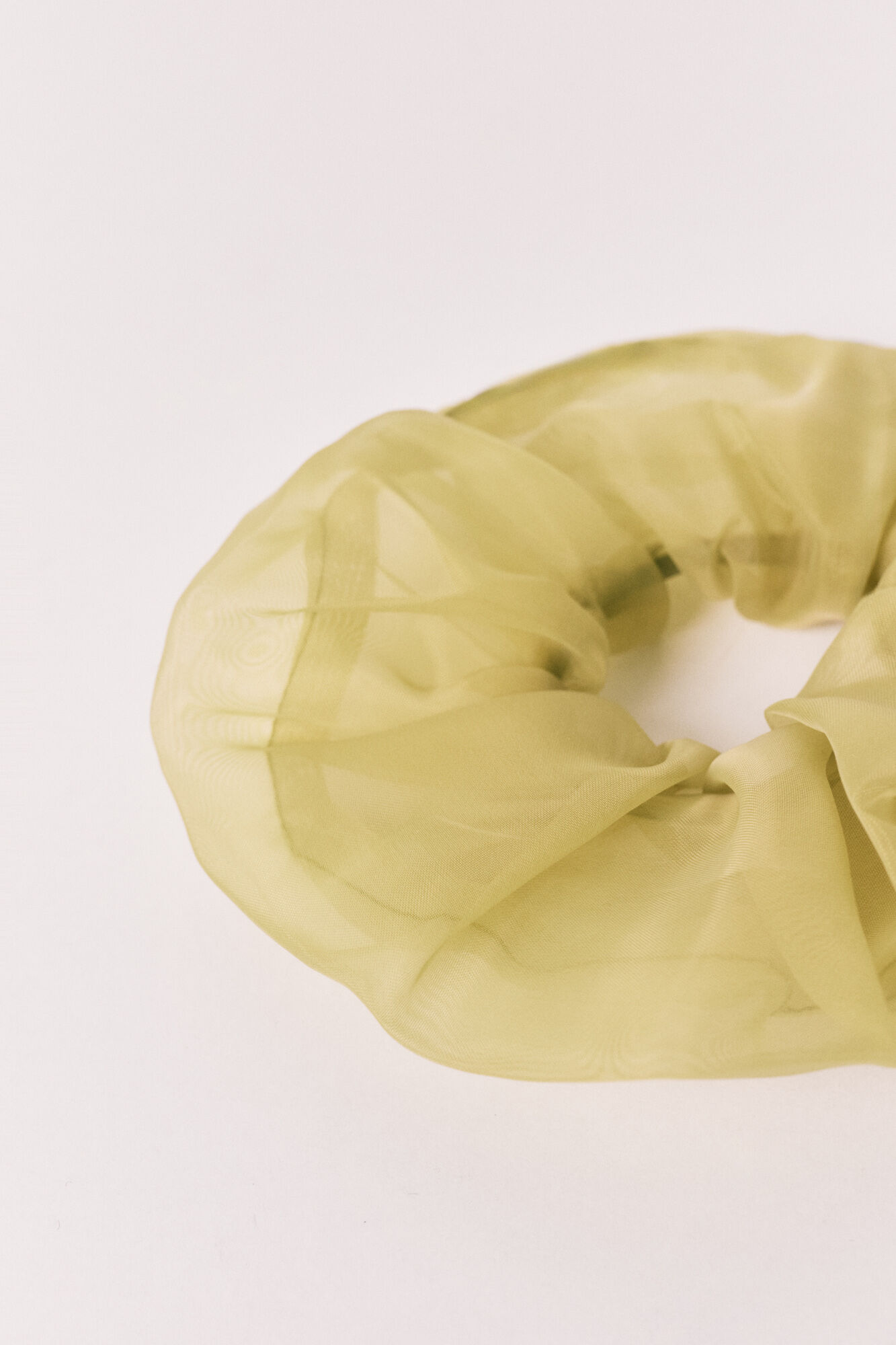 Women'secret Coletero de organza transparente verde