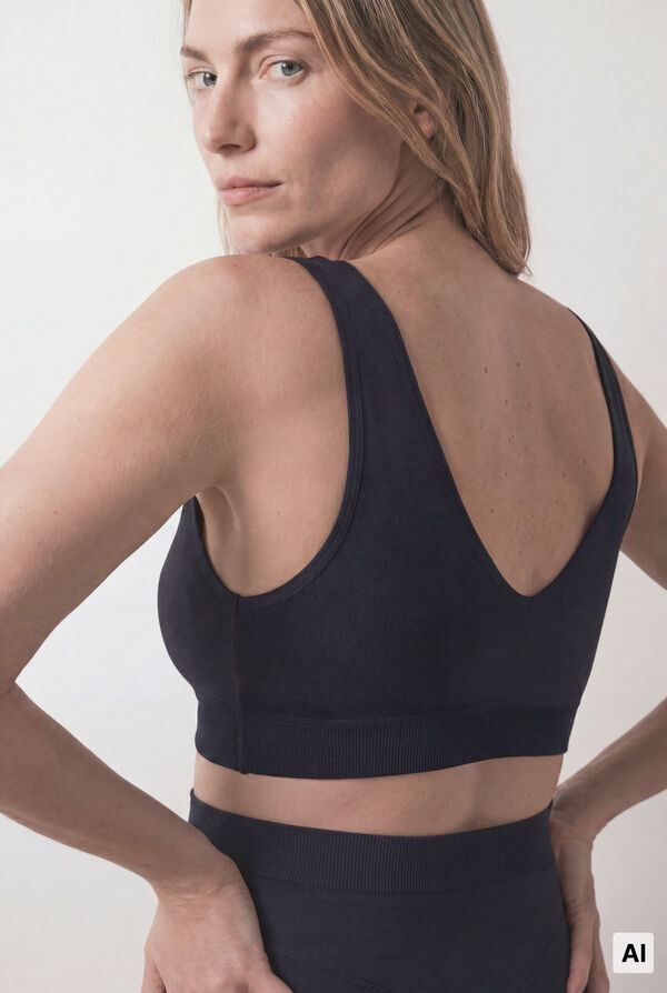 Women'secret Brasier maternity halter cruzado negro FANTASTIC negro