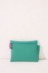 Womensecret Bolsa impermeable verde traje de baño bikini verde