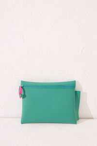 Womensecret Bolsa impermeable verde traje de baño bikini verde