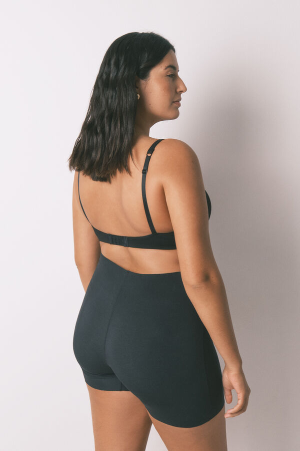 Women'secret Pantal&oacute;n ropa interior de algod&oacute;n negro negro