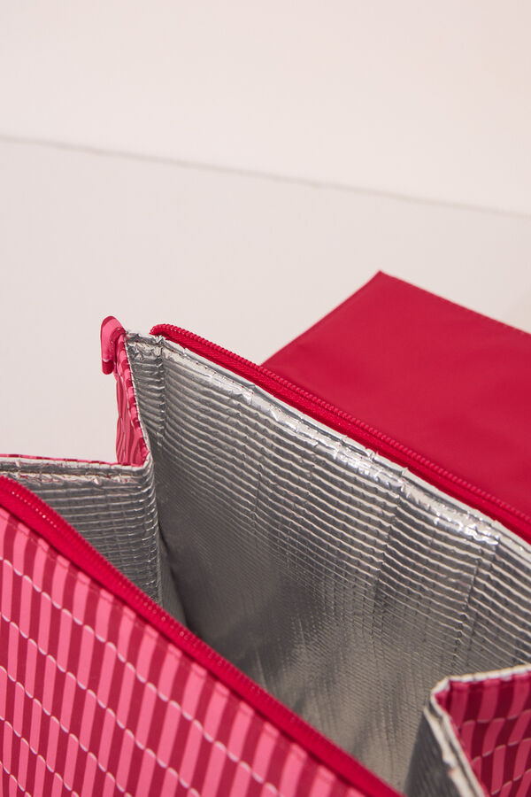 Womensecret Bolsa térmica de nailon para alimentos de Snoopy estampado