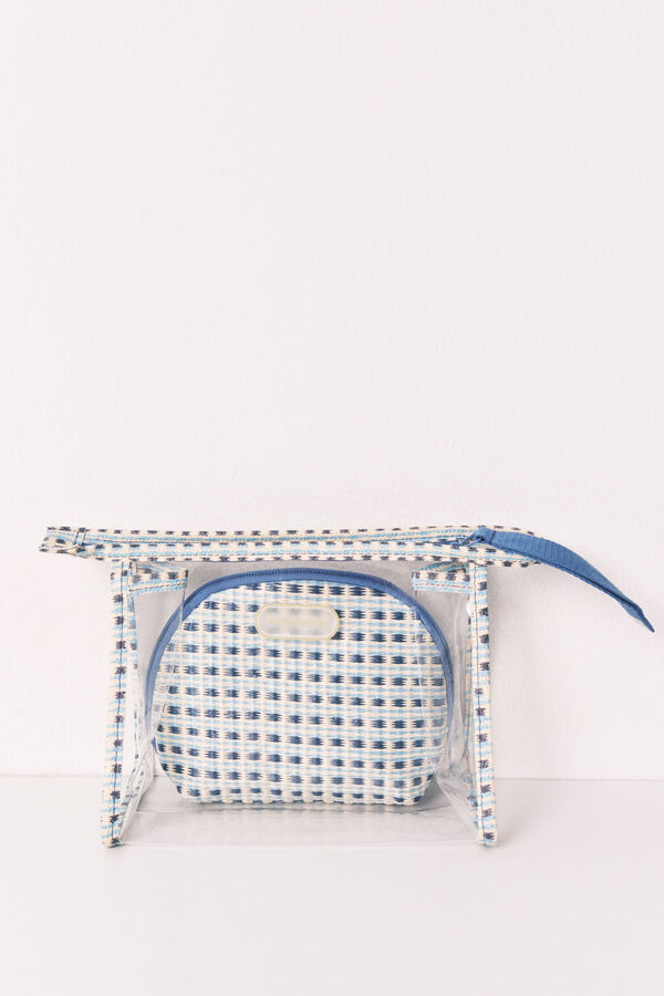 Women'secret Pack 2 neceseres estampado azul estampado