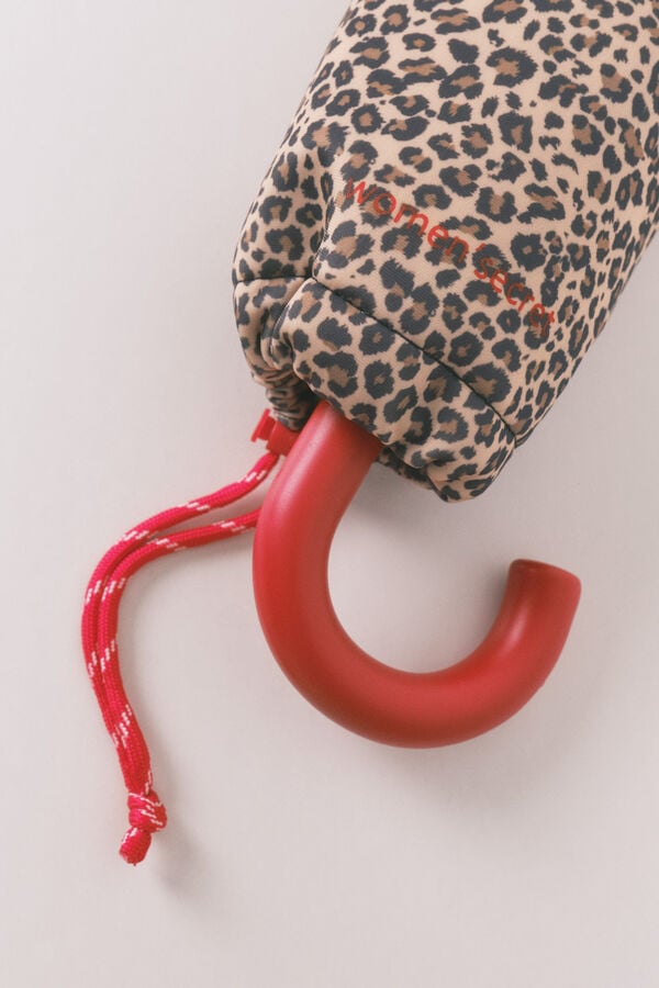 Women'secret Paraguas con estampado animal de Snoopy estampado