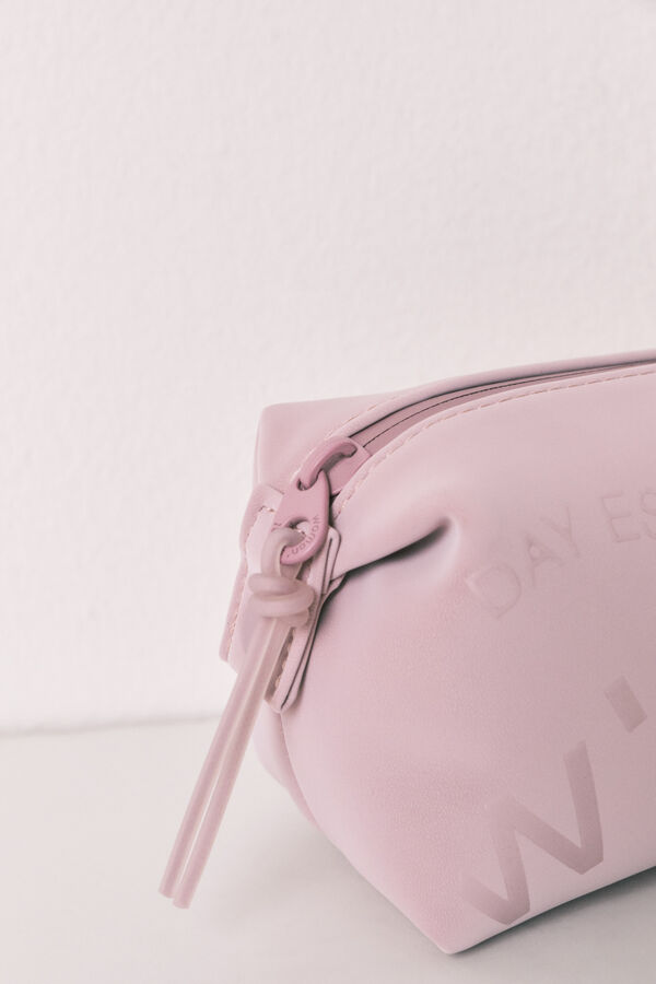 Women'secret Neceser peque&ntilde;o con cierre rosa rosa